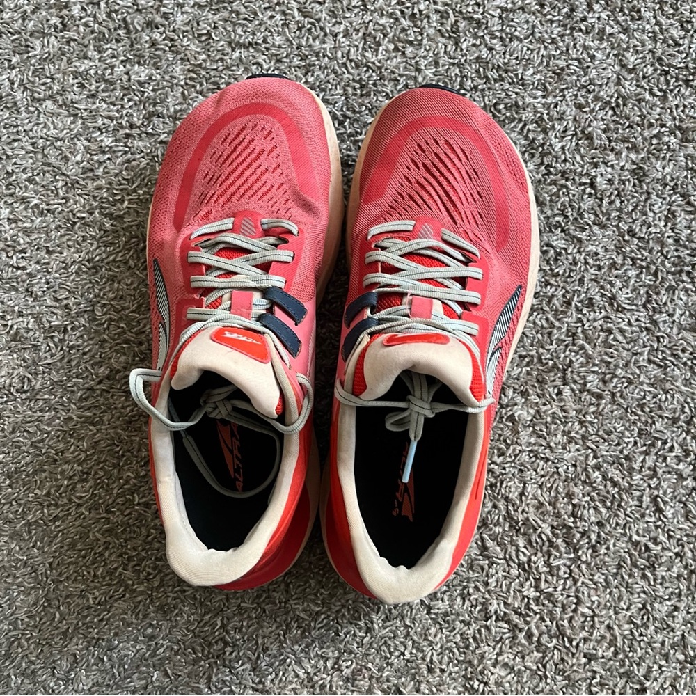 Women's Altra Provision 6 Running Shoes Orange / Red Size 10.5 Walking Sneakers - Picture 5 of 10